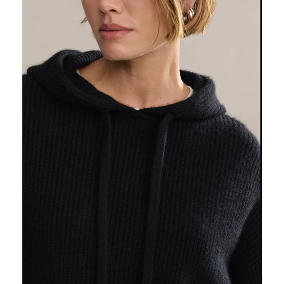 Jenni Kayne Cashmere Fisherman Hoodie L - Picture 4 of 13